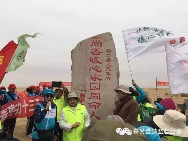 暖心植树节内蒙行，近百位失独老人走进沙漠种下希望